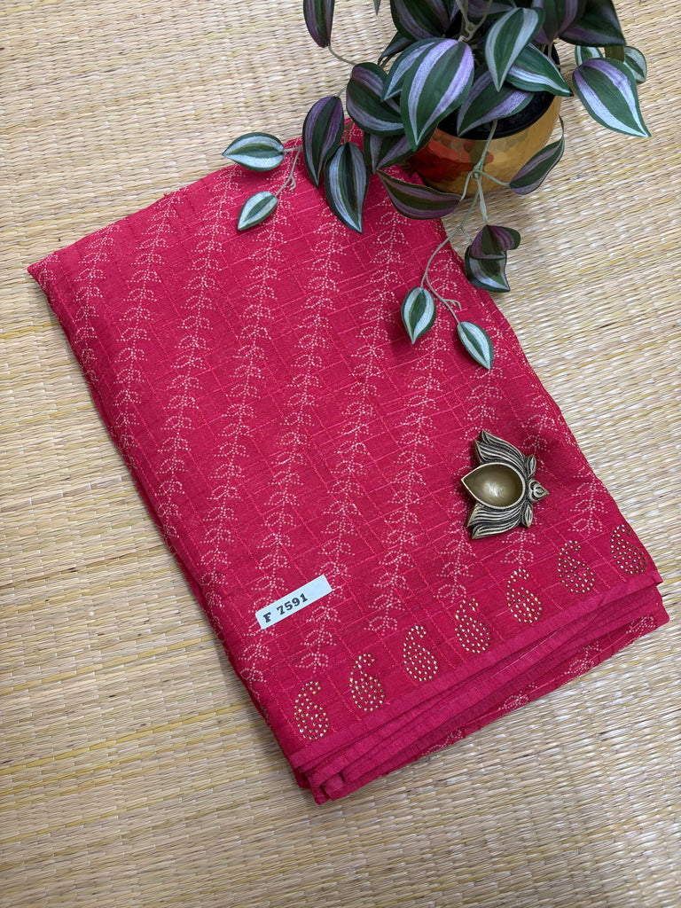 Chiffon Sarees #F7591