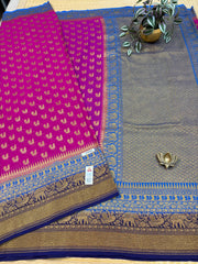 Pure Banaras Georgette Sarees #F3042