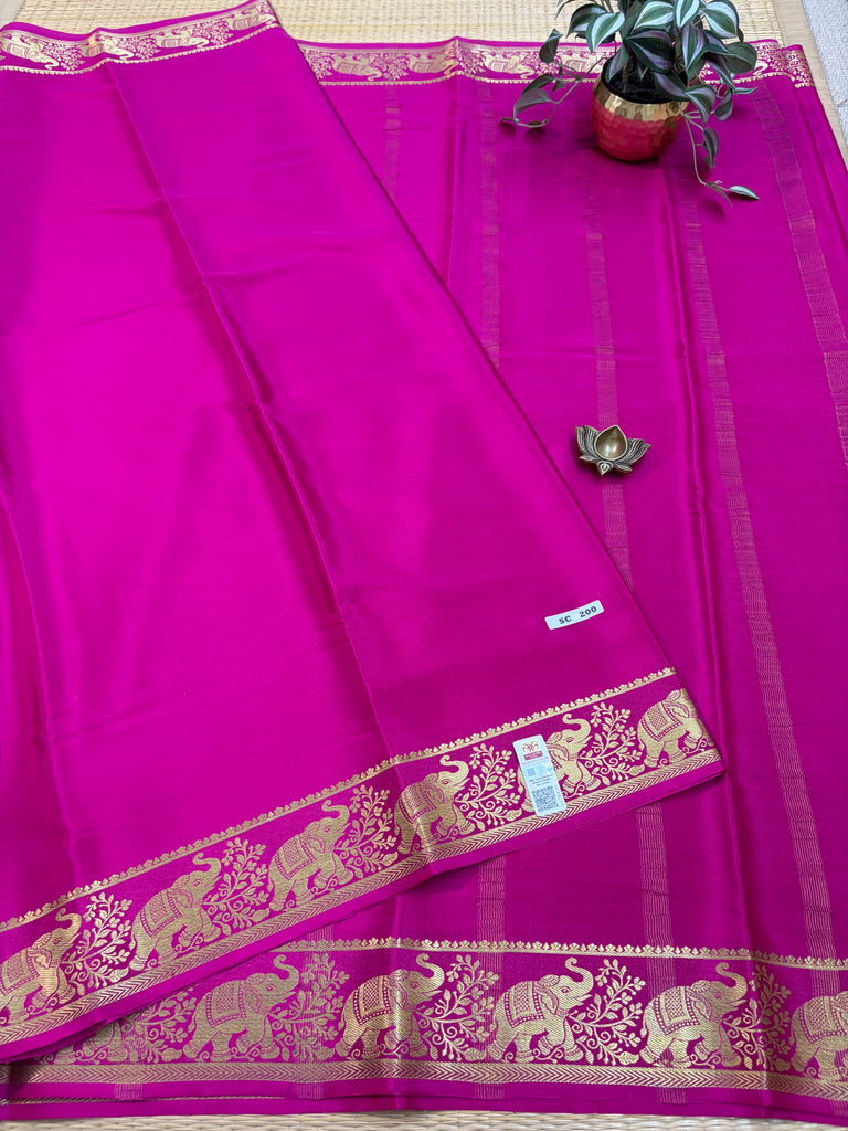 Pure Crepe Silk Saree #SC200