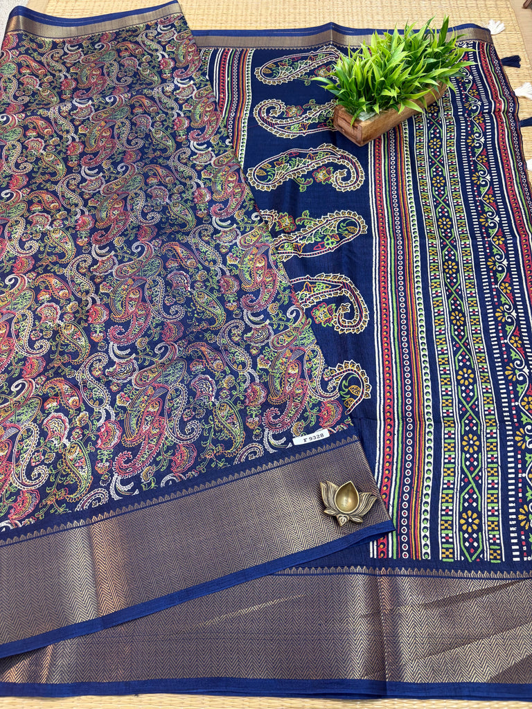 Dola Printed Silk #F9328