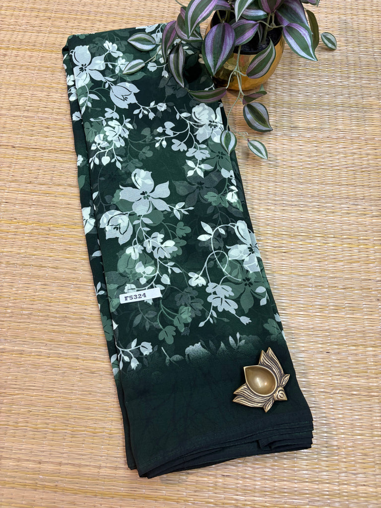 Georgette Sarees #F5324