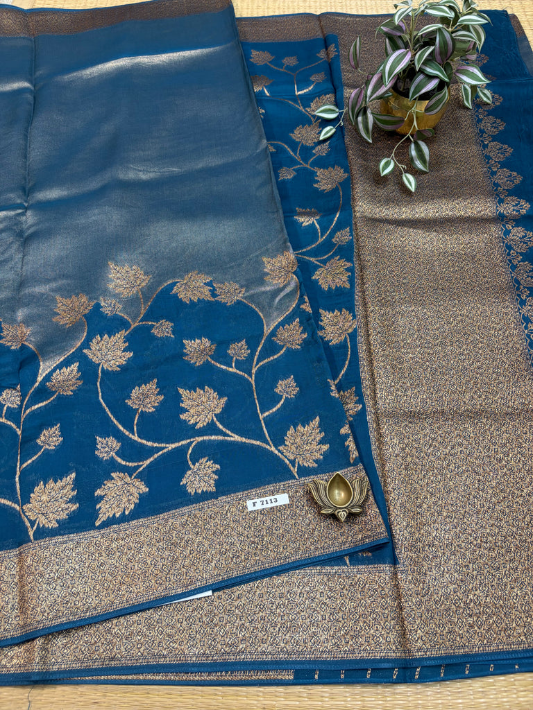 Semi Jute Silk Sarees #F7113