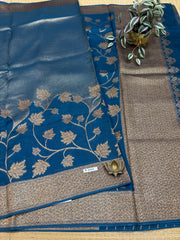 Semi Jute Silk Sarees #F7113
