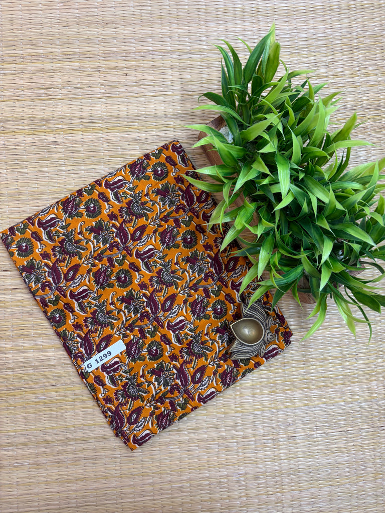 Kalamkari Semi Cotton #G1299