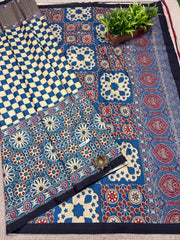 Printed Crepe Saree #F1226