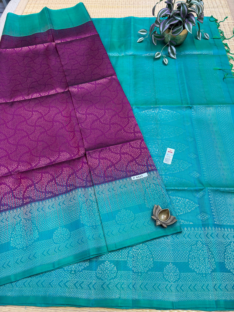 Pure Soft Silk Saree #F6417