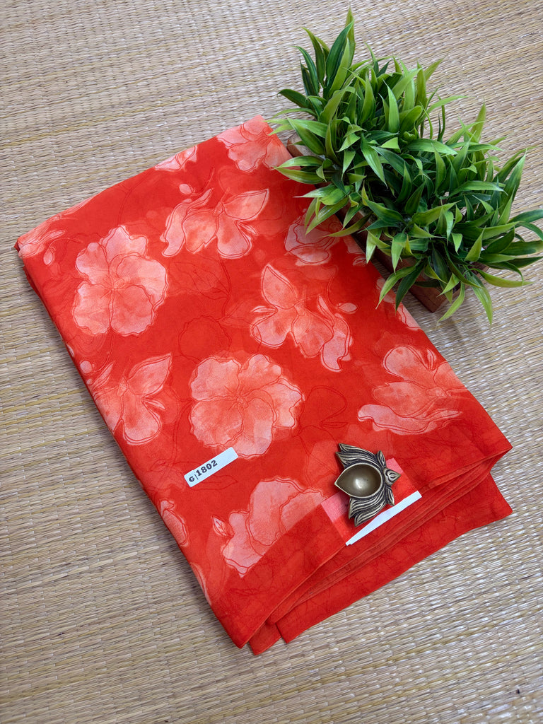 Designer Synthetic Saree#G1802