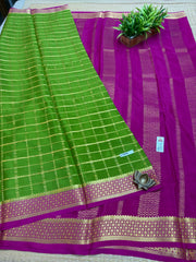 Pure Crepe Silk Saree #G1958
