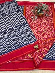 Patola Printed Silk #F2447