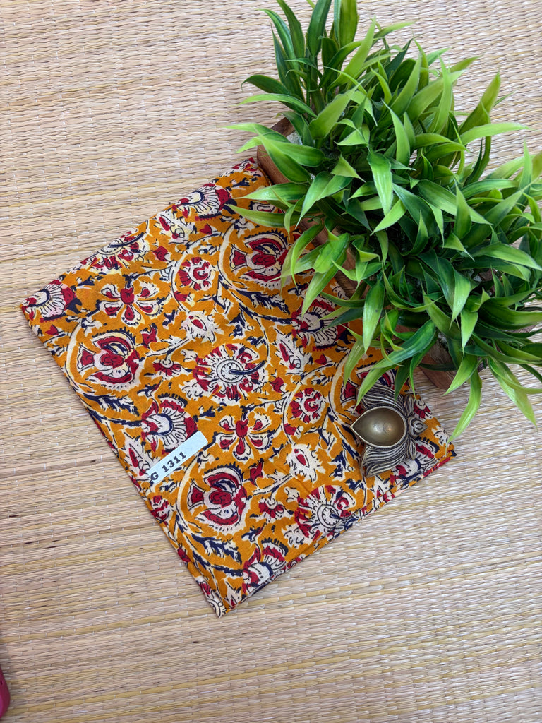 Kalamkari Semi Cotton #G1311