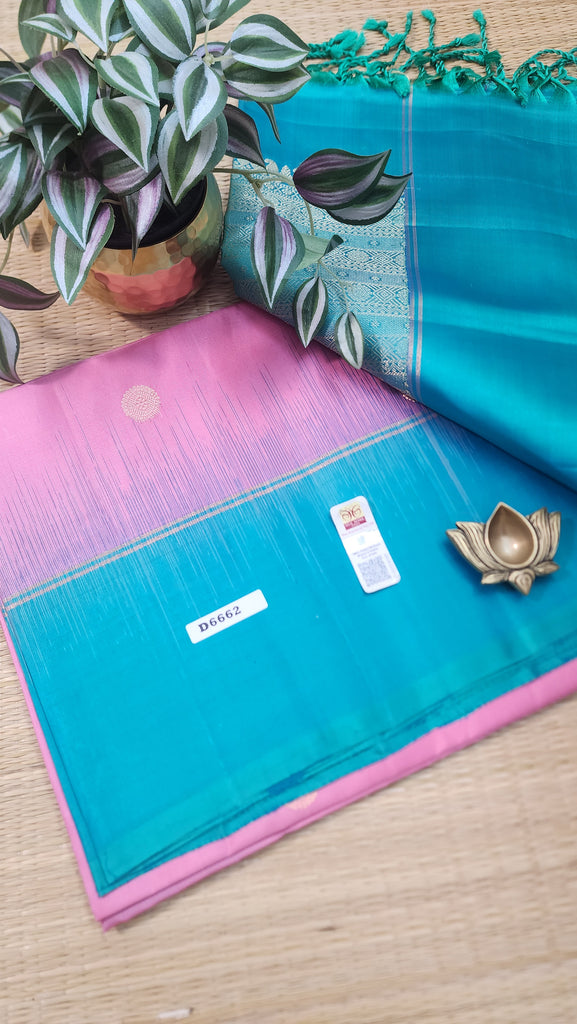 Pure Soft Silk Saree #D6662