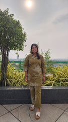 Cotton Kurtha Set #E5436