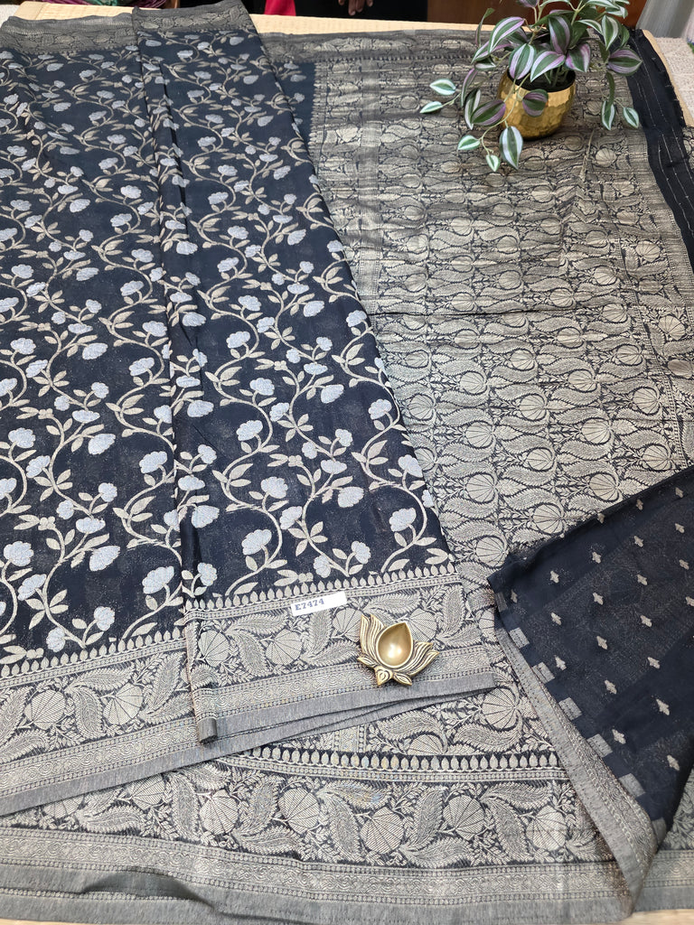 Semi Banarasi Georgette #E7474