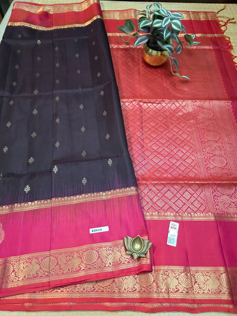 Pure Soft Silk Saree #E8010