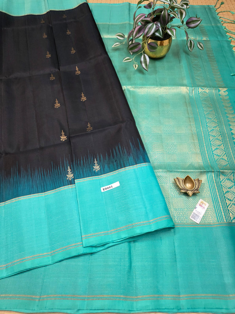 Pure Soft Silk Saree #E8001