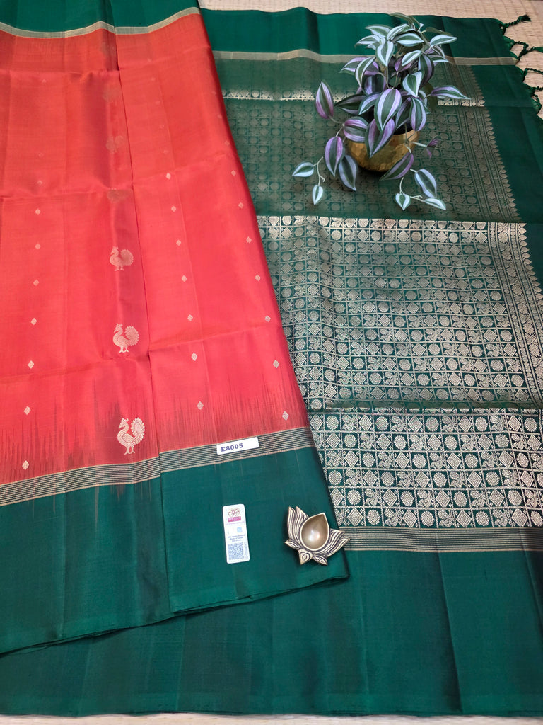 Pure Soft Silk Saree #E8005