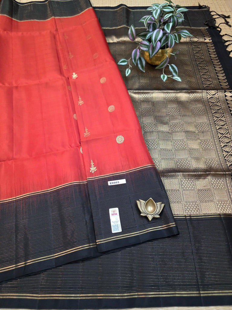 Pure Soft Silk Saree #E8003