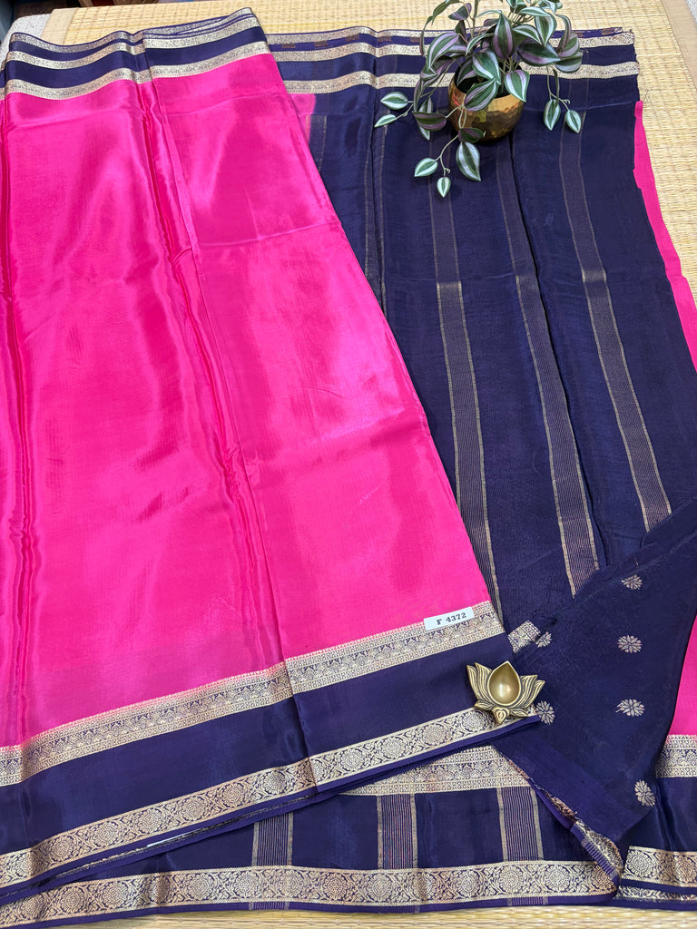 Semi Crepe Sarees #F4372