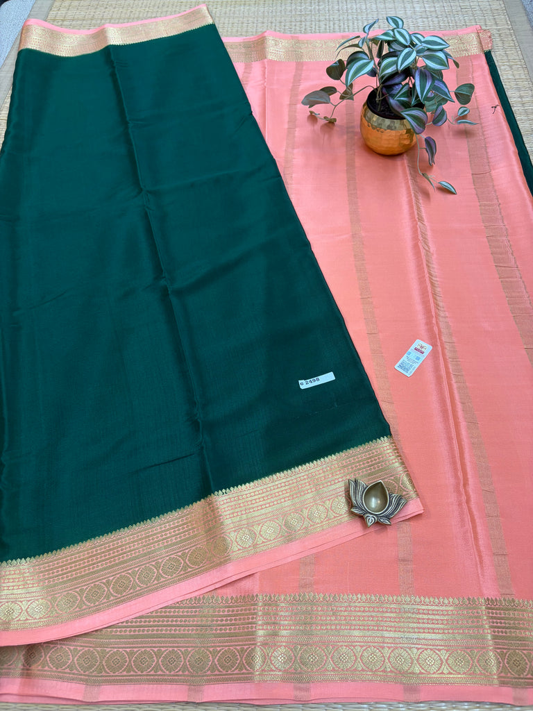 Pure Crepe Silk Saree #G2498