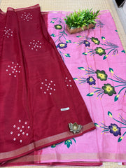 Mul Mul Silk Saree #F9452