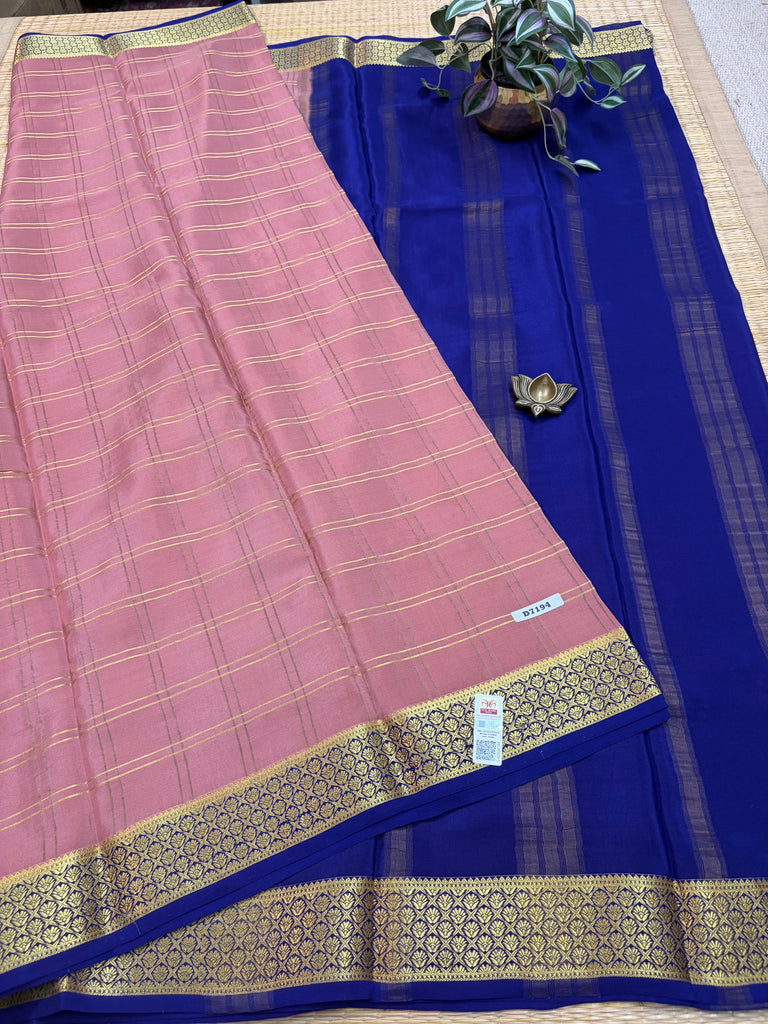 Pure Crepe Silk Saree #D7194