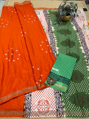 Mul Mul Silk Saree #F9556