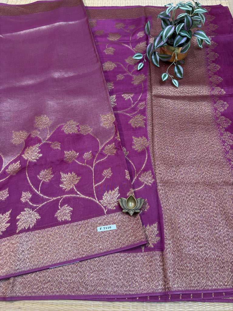 Semi Jute Silk Sarees #F7110