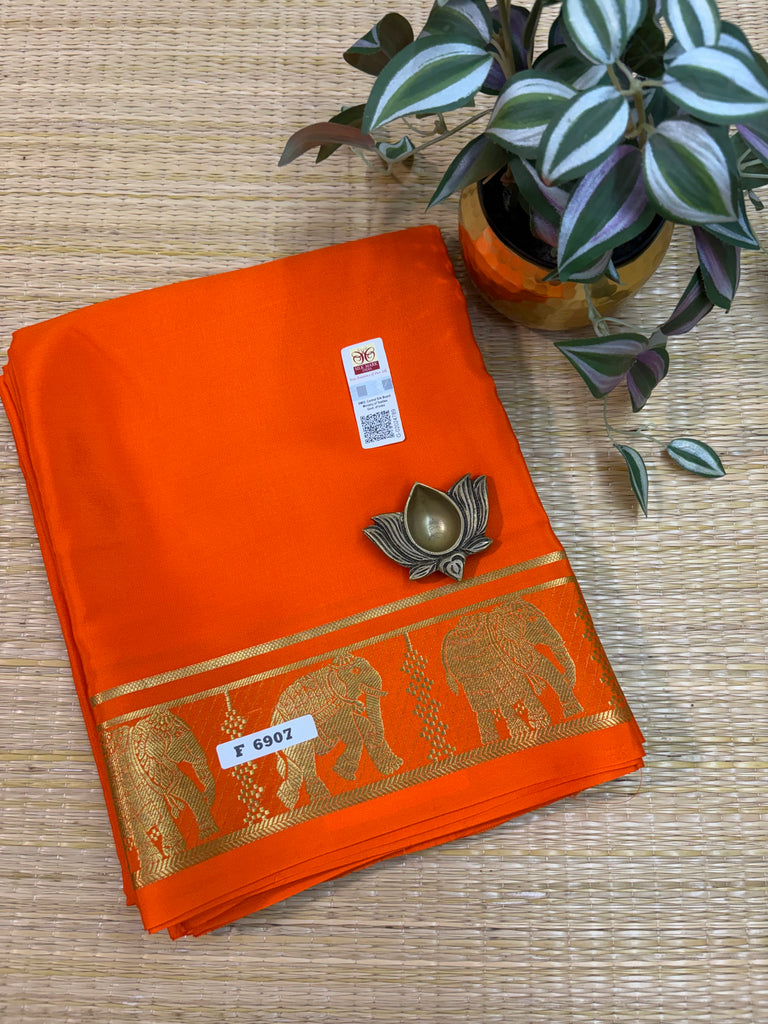 Pure Crepe Silk Saree #F6907