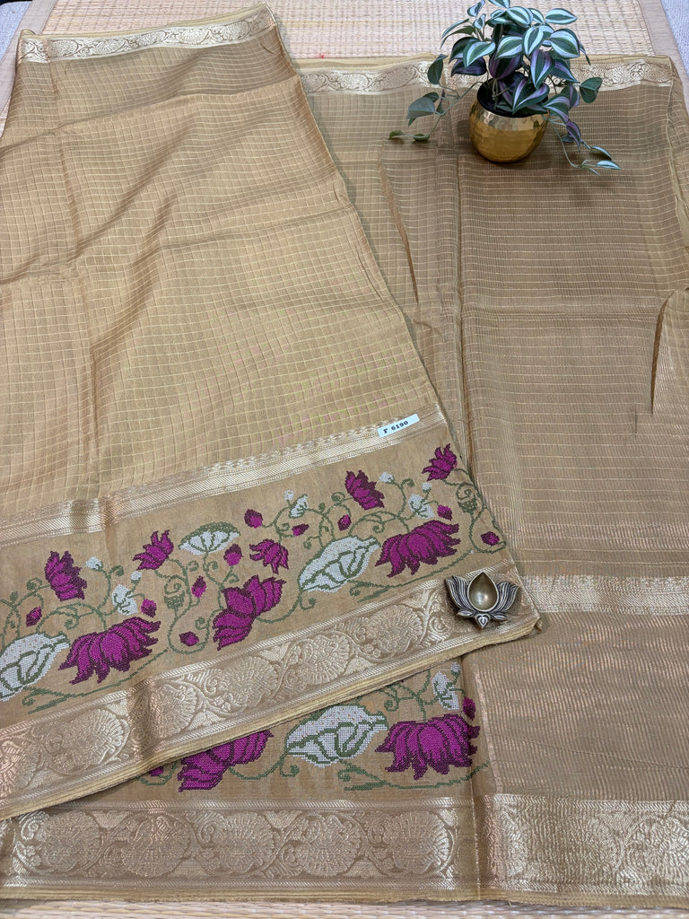 Semi Crepe Sarees #F6190