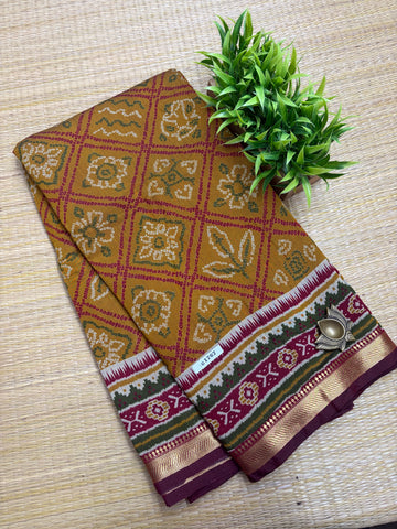 Mul Mul Silk Saree #G1767