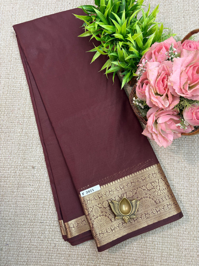 Semi Crepe Sarees #F3971