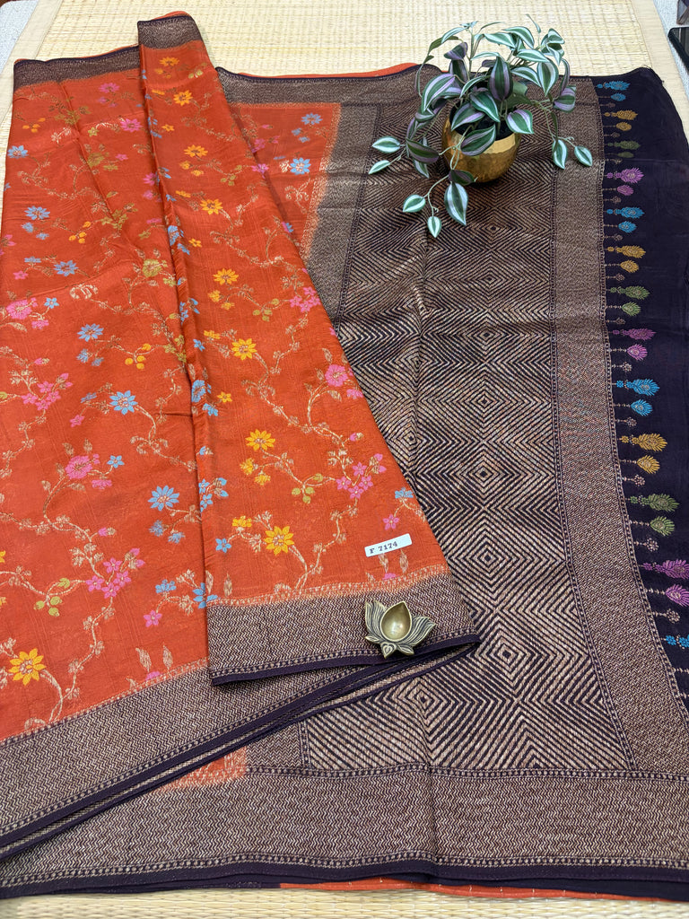RawSilk Saree #F7174