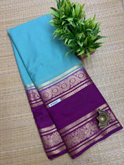 Semi Crepe Sarees # F9312