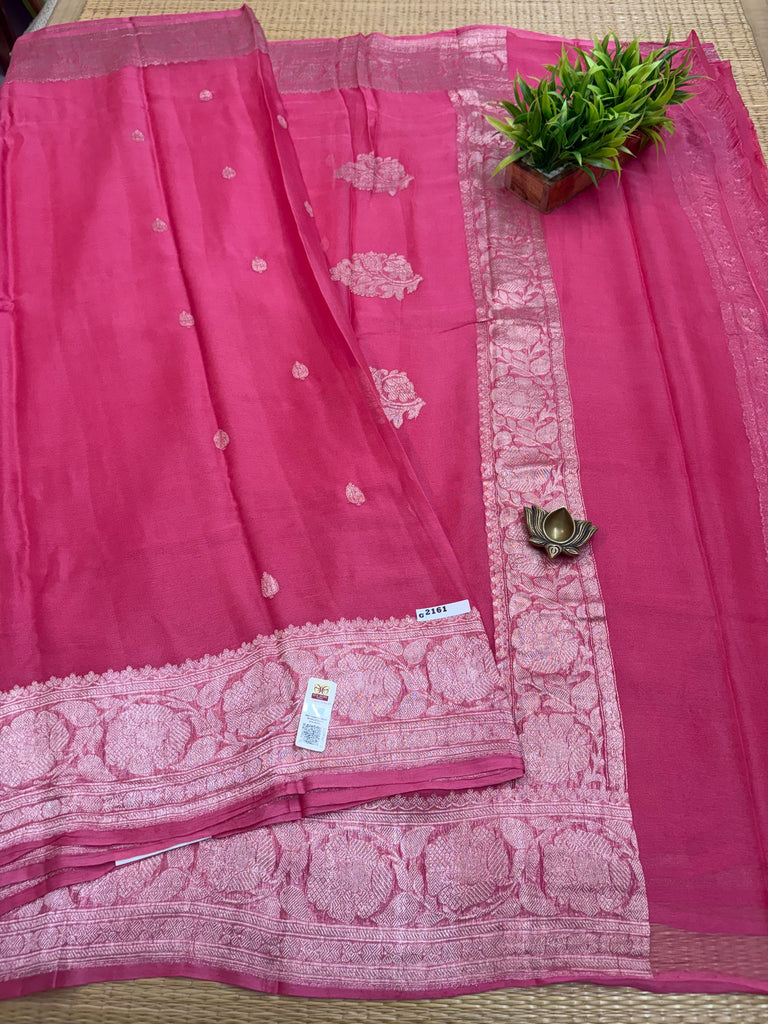 Pure Banaras Georgette Sarees #G2161
