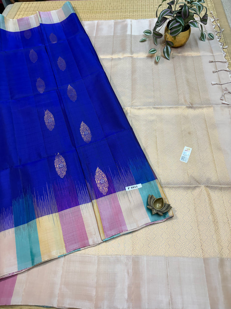 Pure Soft Silk Saree #F6611