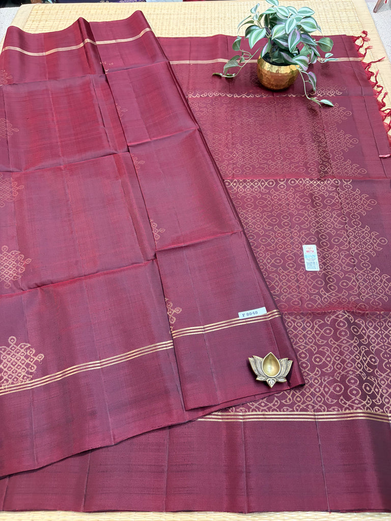 Pure Soft Silk Saree #F8048