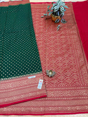 Pure Banaras Georgette Sarees #F7268