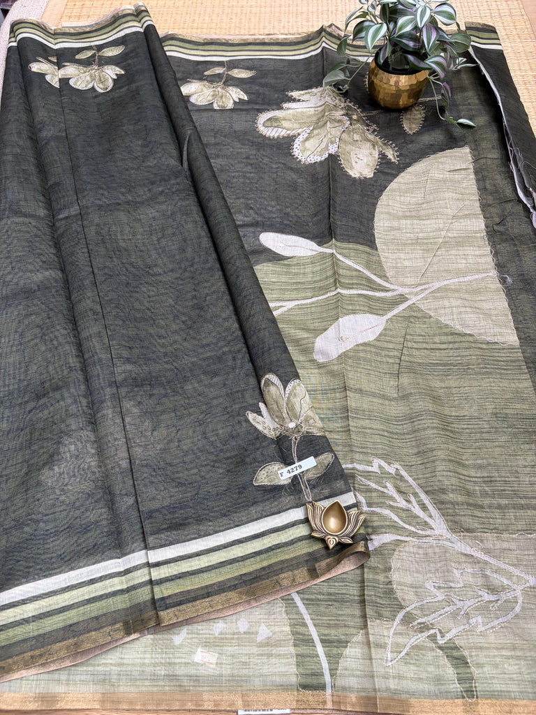 Printed Chanderi #F4279