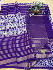 Semi Crepe Sarees #F4582