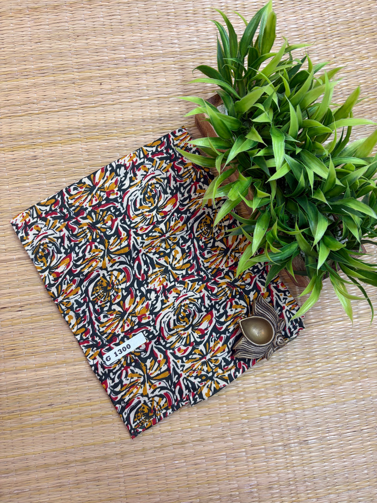 Kalamkari Semi Cotton #G1300