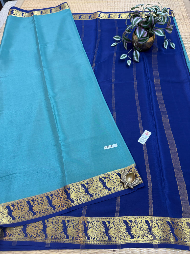 Pure Crepe Silk Saree #G2477