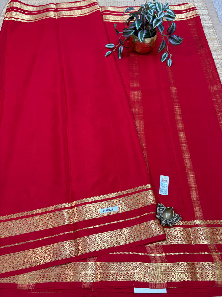 Pure Crepe Silk Saree #F6931