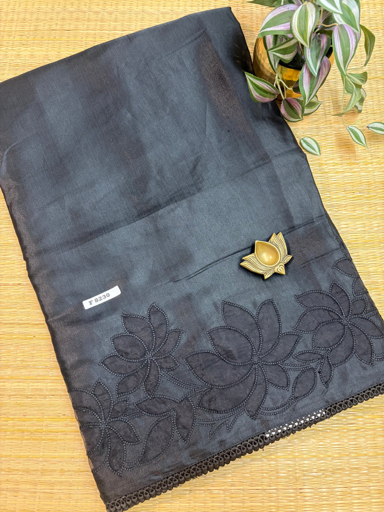 Butter Crepe Sarees #F8230