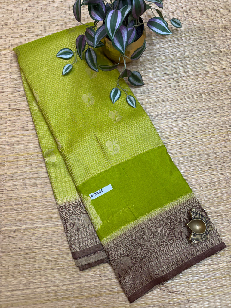 Semi Crepe Sarees # G2241