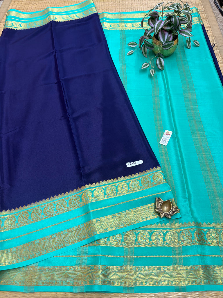 Pure Crepe Silk Saree #G2492