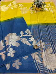 Semi Jute Silk Sarees #F7831