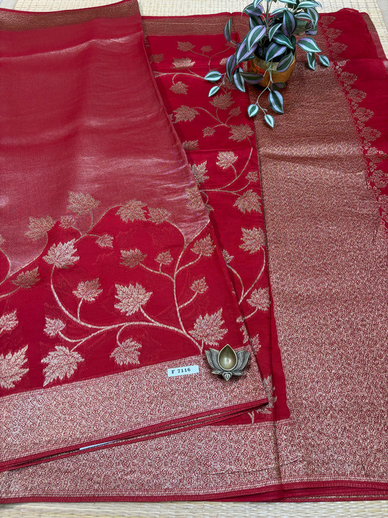 Semi Jute Silk Sarees #F7116
