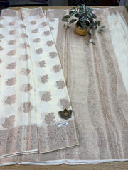 Semi Crepe Sarees #E9082
