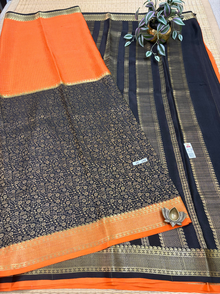 Pure Crepe Silk Saree #SC199