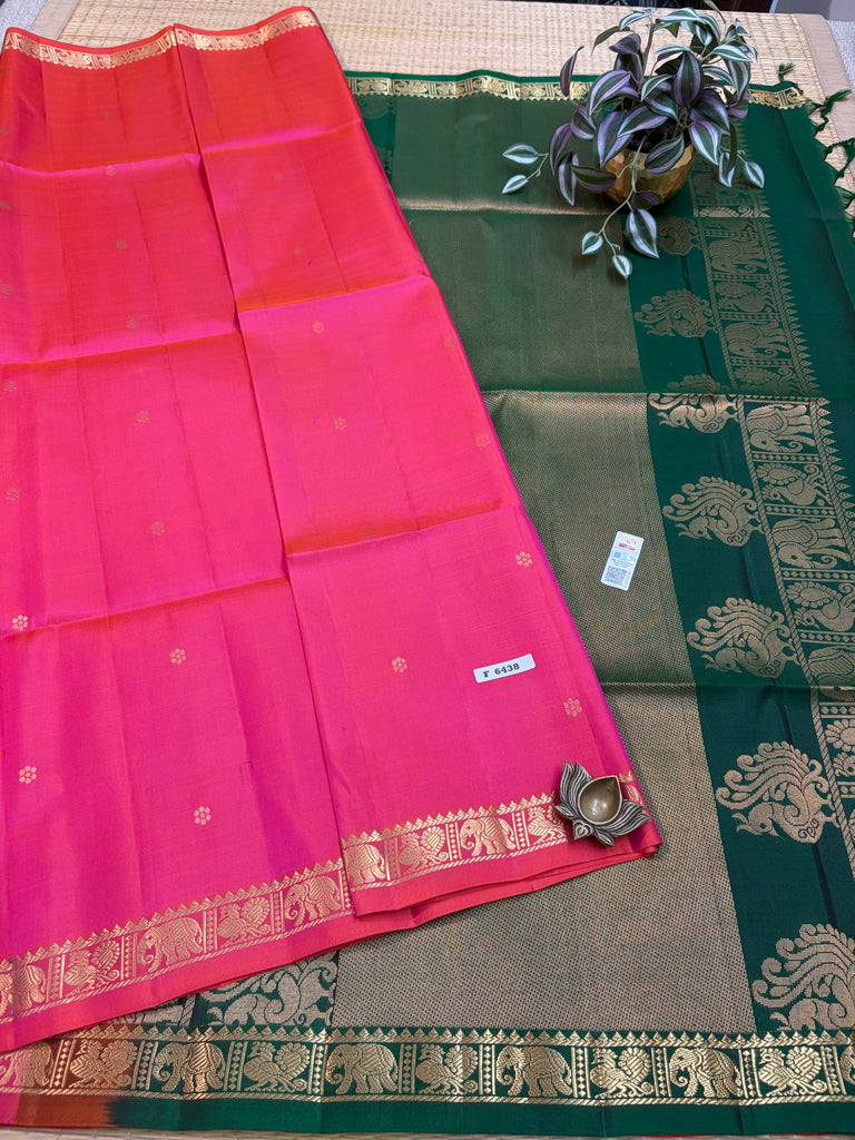 Pure Soft Silk Saree #F6438